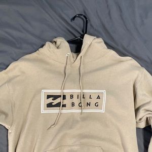 Tan Billabong Sweatshirt Size Small